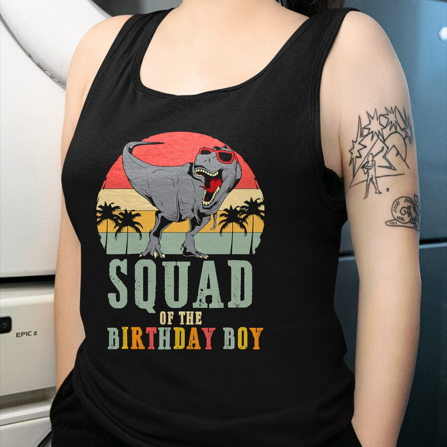 Best Dinosaur Lover Shirt, Funny Dinosaur UnisexT-Shirt/Hoodie/Sweatshirt HLT00 - Funny Dinosaur Fan Squad Birthday Boy Dino T-Rex Adults Kids T-Shirt