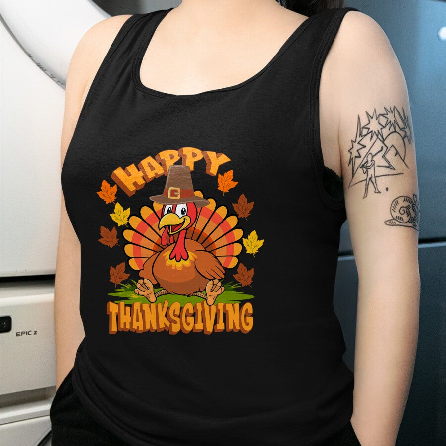 Best Thanksgiving Family Shirt , Funny Thanksgiving UnisexT-Shirt/Hoodie/Sweatshirt HLT00 - Funny Thanksgiving Happy Turkey Family Dinner T-Shirt