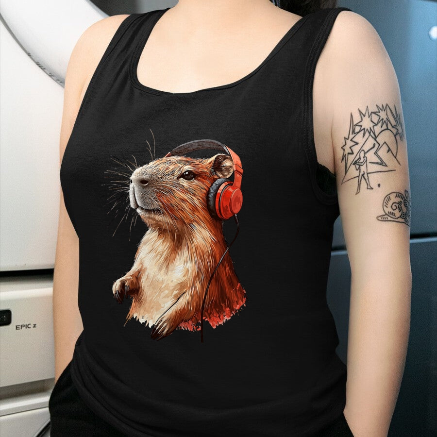 Cute Capybara Shirt, Funny Capybara Unisex T-Shirt/Hoodie/Sweatshirt HLT00 - Capybara Long Sleeve T-Shirt (3)