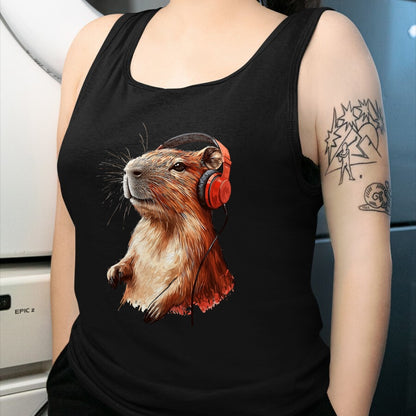 Cute Capybara Shirt, Funny Capybara Unisex T-Shirt/Hoodie/Sweatshirt HLT00 - Capybara Long Sleeve T-Shirt (3)