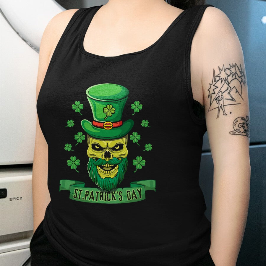 Patrick Day Shirts for Family, Funny Patrick Day shirts, st patrick's day Unisex T-Shirt/Hoodie/Sweatshirt HLT00 - Sugar Bone Irish Skeleton Shamrock Saint Patrick Day T-Shirt