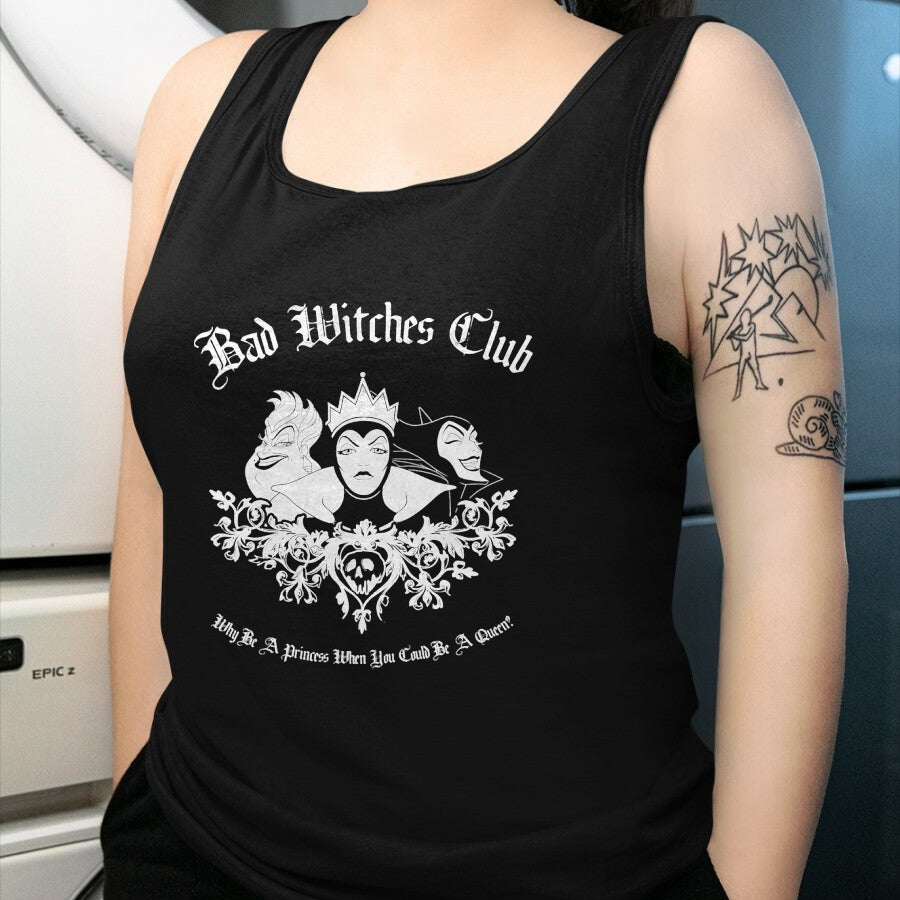 Best Wife Shirt, Wife and Husband Unisex T-Shirt/Hoodie/Sweatshirt HLT00 - Disney Villains Bad Witches Club Group Shot Vintage T-Shirt (1)