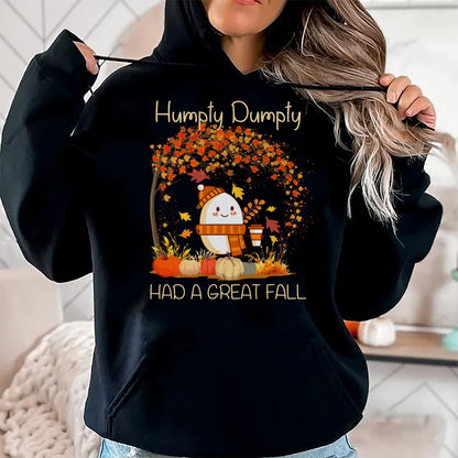 Best Thanksgiving Family Shirt , Funny Thanksgiving UnisexT-Shirt/Hoodie/Sweatshirt HLT00 - Humpty Dumpty Had A Great Fall Thanksgiving Autumn Halloween T-Shirt