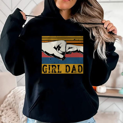 Gift for Dad Shirt, Funny Dad Unisex T-Shirt/Hoodie/Sweatshirt HLT00 – Girl Dad Men Father of Girls Fathers Day Vintage T-Shirt
