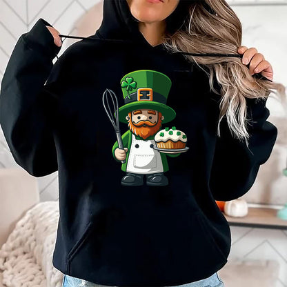 Patrick Day Shirts for Family, Funny Patrick Day shirts, st patrick's day Unisex T-Shirt/Hoodie/Sweatshirt HLT00 - Baker St. Patrick Day Lucky Irish Shamrock Baking Bakery T-Shirt