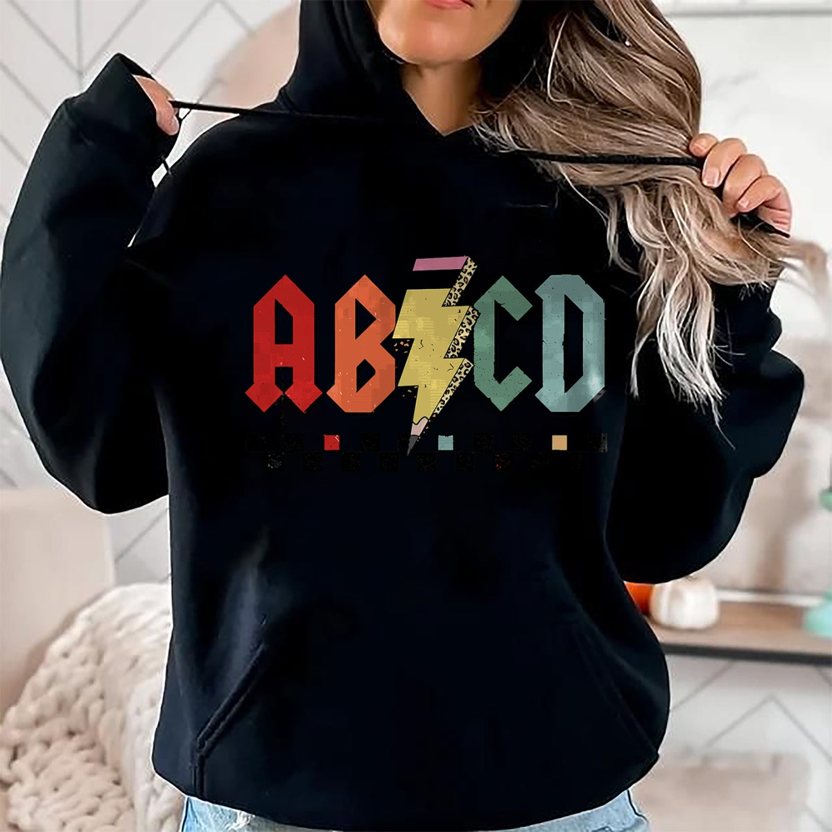 Best Student Shirt, Funny Back To School UnisexT-Shirt/Hoodie/Sweatshirt HLT00 - Rock ABCD Back to School ABCD Preschool Teacher Appreciation T-Shirt