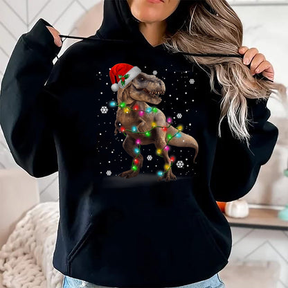 Best Dinosaur Lover Shirt, Funny Dinosaur UnisexT-Shirt/Hoodie/Sweatshirt HLT00 - Dinosaur T-rex Tree Christmas Sweater Xmas Pet Dino Trex T-Shirt