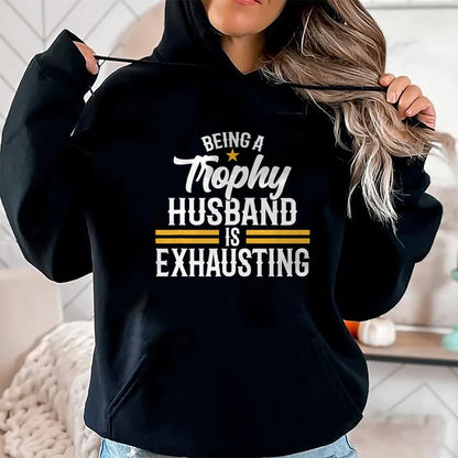 Best Wife Shirt, Wife and Husband Unisex T-Shirt/Hoodie/Sweatshirt HLT00 - Wedding Anniversary Graphic for Husband T-Shirt (1)