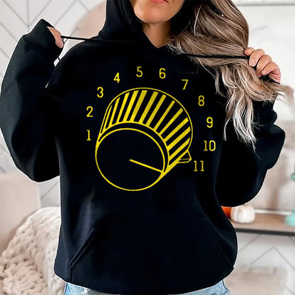 Guitar Lover Shirt, Funny Guitar UnisexT-Shirt/Hoodie/Sweatshirt HLT00 - Guitar Shirt Volume up to 11 T-Shirt