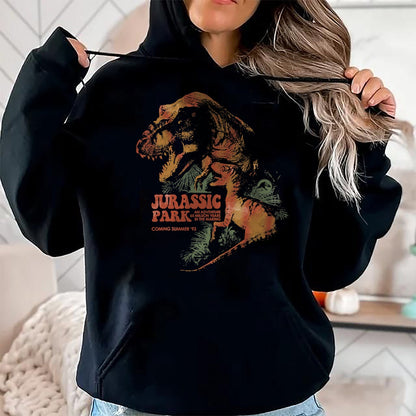Best Dinosaur Lover Shirt, Funny Dinosaur UnisexT-Shirt/Hoodie/Sweatshirt HLT00 - Jurassic Park T-Rex Raptor Vintage Colors Graphic T-Shirt Tee for Men Women