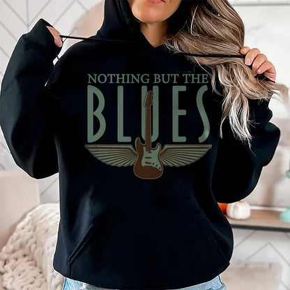 Guitar Lover Shirt, Funny Guitar UnisexT-Shirt/Hoodie/Sweatshirt HLT00 - Guitarist Musician Blues Guitar Vintage Blues Music Lover T-Shirt