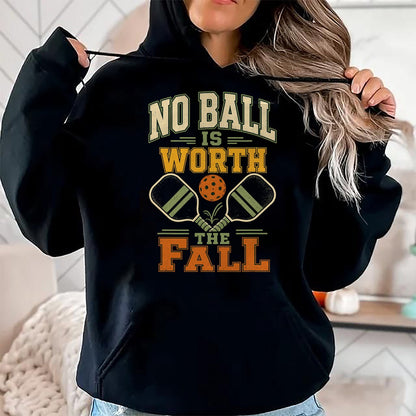 Funny Pickleball Shirt, Pickleball Lover Unisex T-Shirt/Hoodie/Sweatshirt HLT00 - No Pickleball Today Sad Funny Pickleball T-Shirt