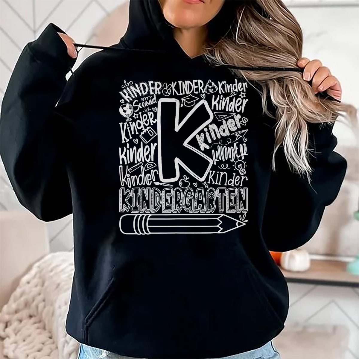 Best Student Shirt, Funny Back To School UnisexT-Shirt/Hoodie/Sweatshirt HLT00 - Kindergarten Typography Team Back to School Teacher Kids T-Shirt