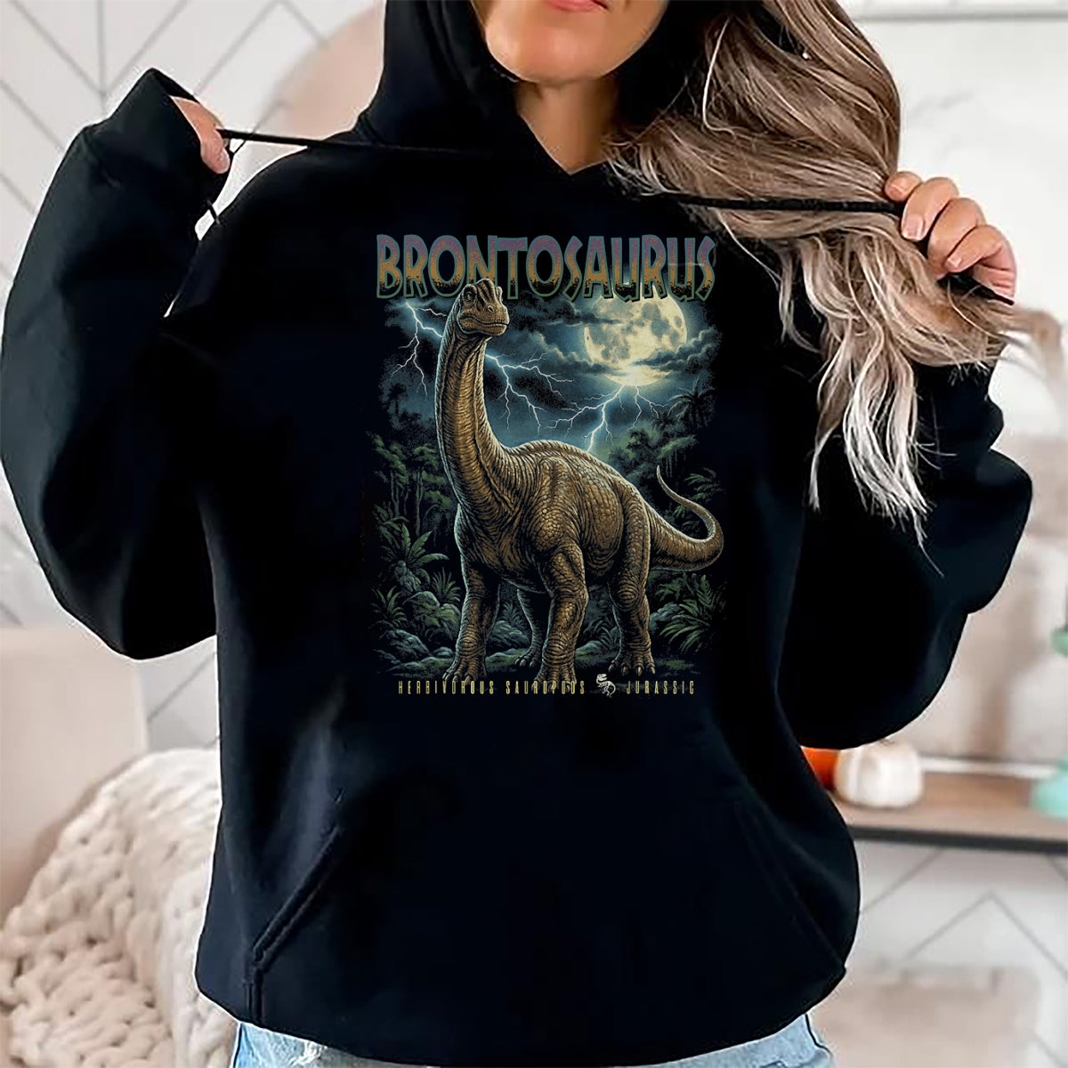 Best Dinosaur Lover Shirt, Funny Dinosaur UnisexT-Shirt/Hoodie/Sweatshirt HLT00 - Vintage Brontosaurus 90s Bootleg Dinosaur Prehistoric Dino T-Shirt