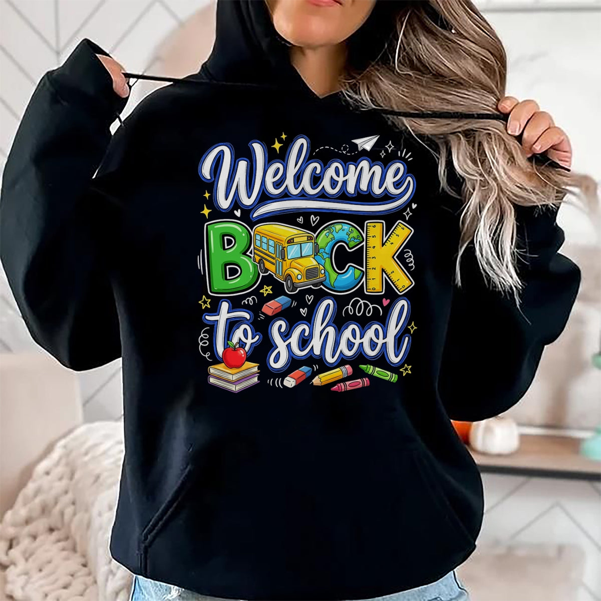 Best Student Shirt, Funny Back To School UnisexT-Shirt/Hoodie/Sweatshirt HLT00 - Welcome Back to School Teacher Student First Day Class T-Shirt