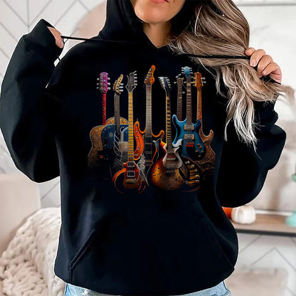 Guitar Lover Shirt, Funny Guitar UnisexT-Shirt/Hoodie/Sweatshirt HLT00 - Guitars Guitarists Gift T-Shirt
