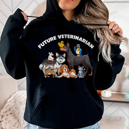Best Doctor Shirt, Funny Doctor UnisexT-Shirt/Hoodie/Sweatshirt HLT00 - Future Veterinarian Gifts for Kids Boy Girl Vet Assistant T-Shirt