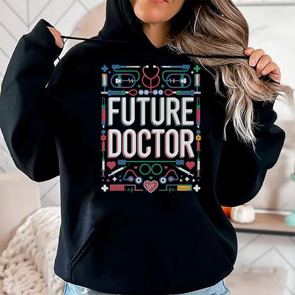 Best Doctor Shirt, Funny Doctor UnisexT-Shirt/Hoodie/Sweatshirt HLT00 - Future Doctor Graduation School Kids Toddler Women Men T-Shirt