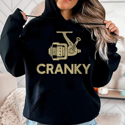 Funny Fishing Shirt, Gift For Fishing Lover Unisex T-Shirt/Hoodie/Sweatshirt HLT00 - Funny Fishing Shirts Crankbait Lure Cranky Fisherman Tees T Shirts for Men and Women