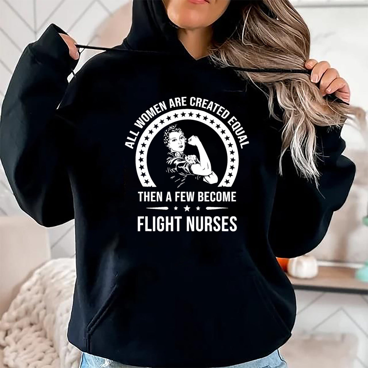 Funny Nurse Shirt, Nurse Unisex T-Shirt/Hoodie/Sweatshirt HLT00 - Flight Nurse Shirts for Women  Flight Nurse T-Shirt (1)