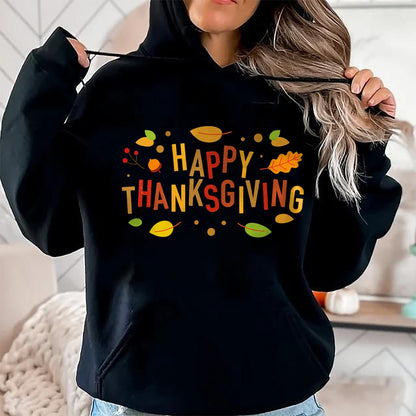 Best Thanksgiving Family Shirt , Funny Thanksgiving UnisexT-Shirt/Hoodie/Sweatshirt HLT00 - Fall Color Cute Adorable Happy Thanksgiving Design T-Shirt