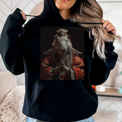 Cute Capybara Shirt, Funny Capybara Unisex T-Shirt/Hoodie/Sweatshirt HLT00 - Funny Graphic Capybara Long Sleeve T-Shirt (12)