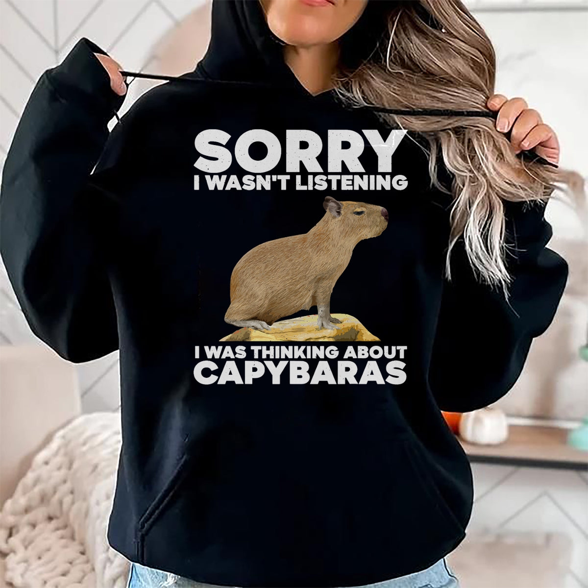 Cute Capybara Shirt, Funny Capybara UnisexT-Shirt/Hoodie/Sweatshirt HLT00 - Best Capybara Design for Men Women Kids Pet Rodent Capybara T-Shirt