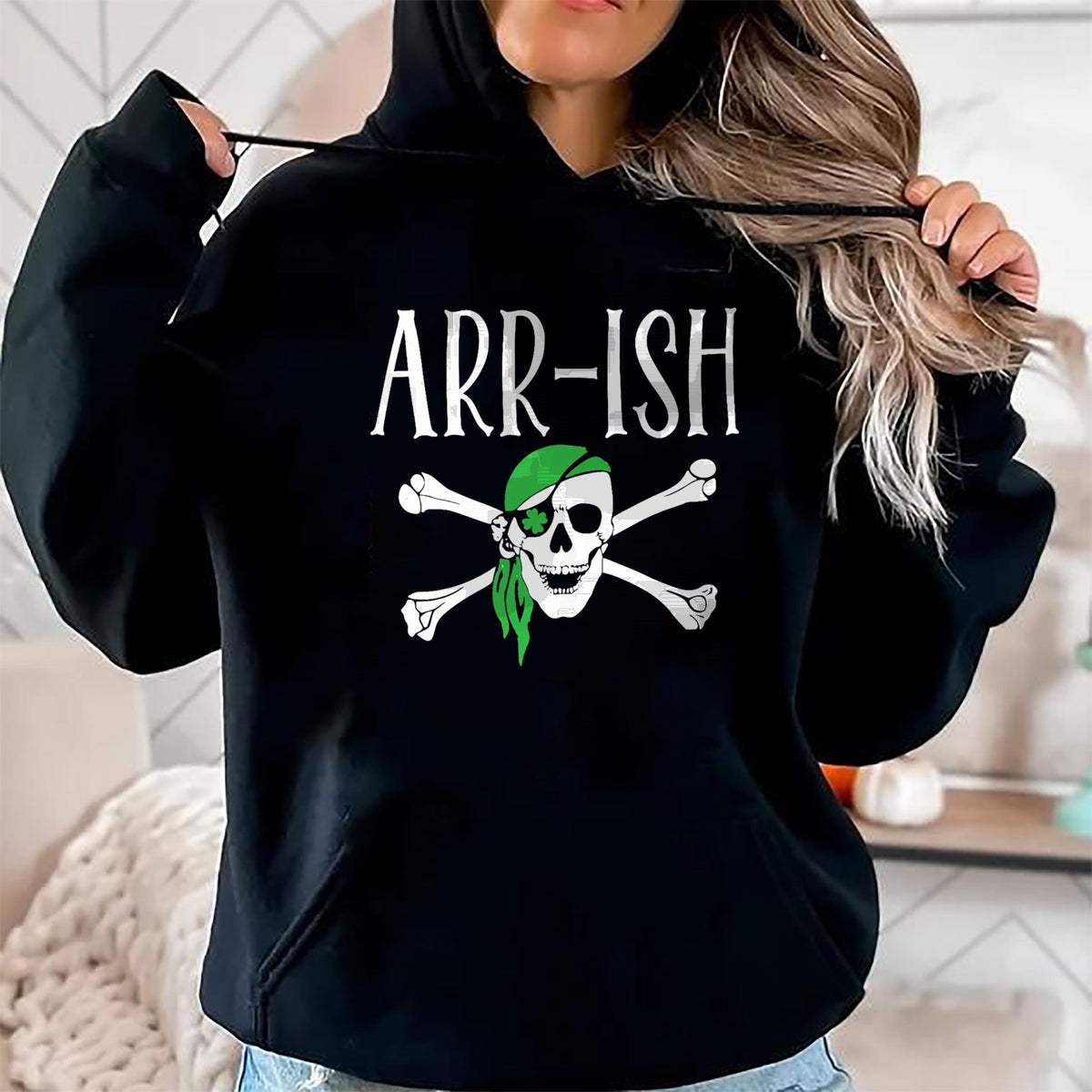 Patrick Day Shirts for Family, Funny Patrick Day shirts, st patrick's day Unisex T-Shirt/Hoodie/Sweatshirt HLT00 - Arrish Irish Pirate St. Patrick Day T-Shirt