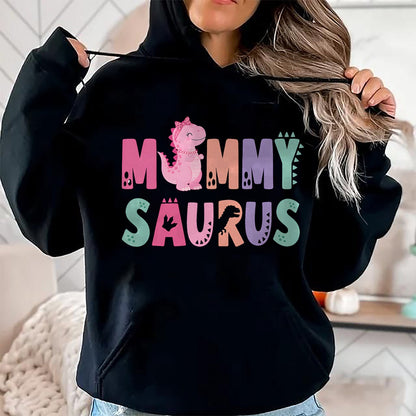 Best Dinosaur Lover Shirt, Funny Dinosaur UnisexT-Shirt/Hoodie/Sweatshirt HLT00 - Mommy Saurus Mom Dinosaur Three Rex Birthday Boy Girl T-Shirt