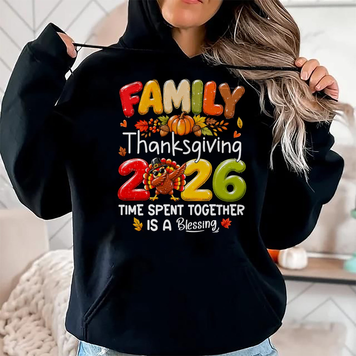 Best Thanksgiving Family Shirt , Funny Thanksgiving UnisexT-Shirt/Hoodie/Sweatshirt HLT00 - Family Thanksgiving 2026 Thanksgiving Crew Turkey Matching T-Shirt
