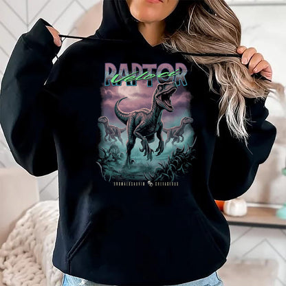 Best Dinosaur Lover Shirt, Funny Dinosaur UnisexT-Shirt/Hoodie/Sweatshirt HLT00 - Women_s Tyrannosaurus Rex Shooting Rainbow Laser, Dinosaur V-Neck T-Shirt