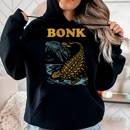 Best Dinosaur Lover Shirt, Funny Dinosaur UnisexT-Shirt/Hoodie/Sweatshirt HLT00 - Bonk Dinosaur Funny Prehistoric Humor Design T-Shirt