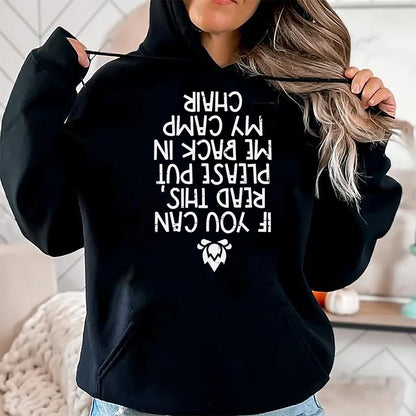 Funny Camping Shirt, Gift For Camping Lover Unisex T-Shirt/Hoodie/Sweatshirt HLT00 - Camping If You Can Read This Funny Camper Men Women Kids T-Shirt