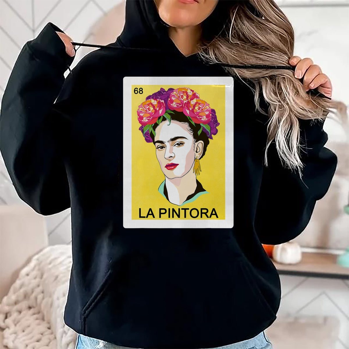 Best Thanksgiving Family Shirt , Funny Thanksgiving UnisexT-Shirt/Hoodie/Sweatshirt HLT00 - Funny Spanish-Mexican Bingo Gift for Women Girl - La Pintora T-Shirt