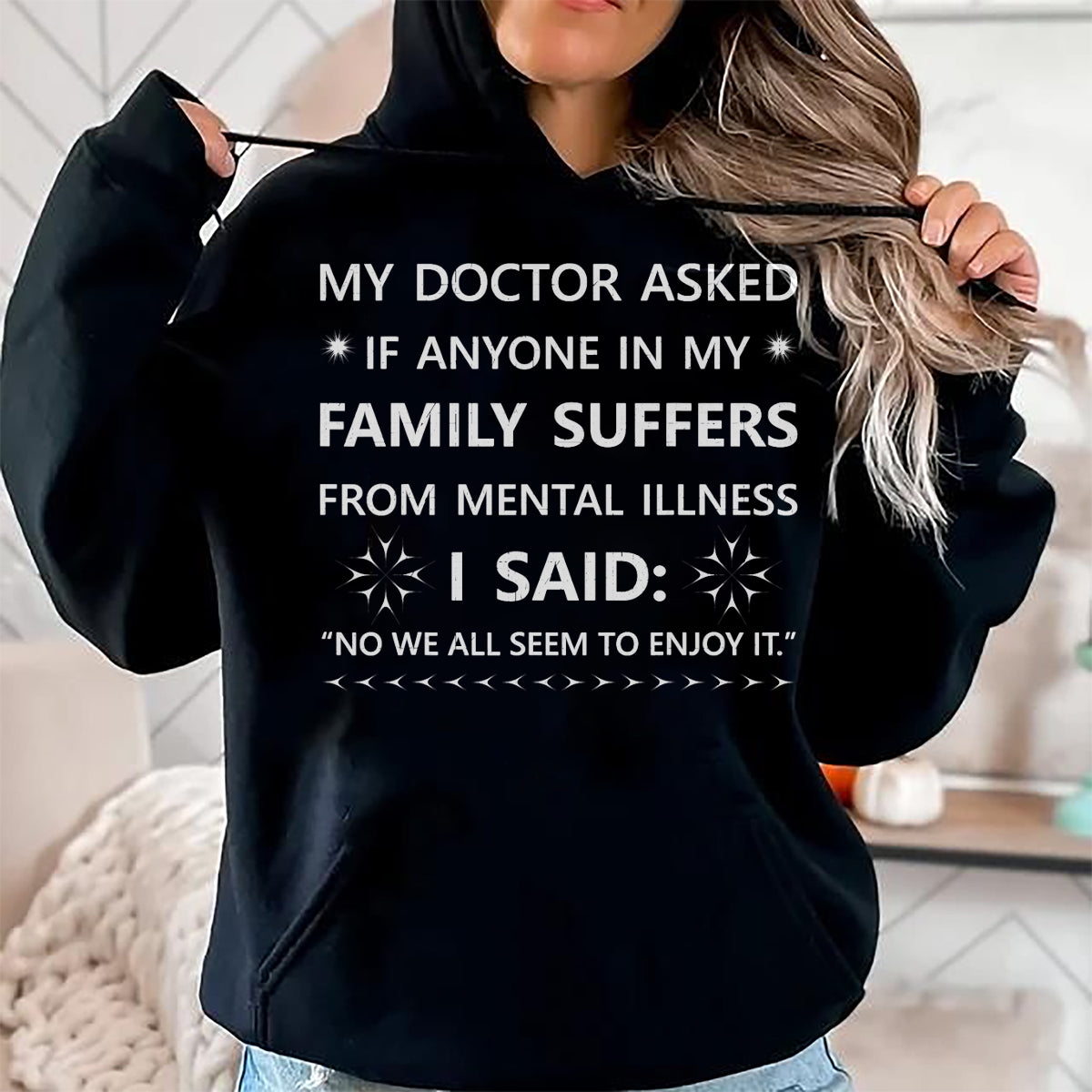 Best Doctor Shirt, Funny Doctor UnisexT-Shirt/Hoodie/Sweatshirt HLT00 - Funny Sarcastic Family Quote My Doctor Asked Joke T-Shirt