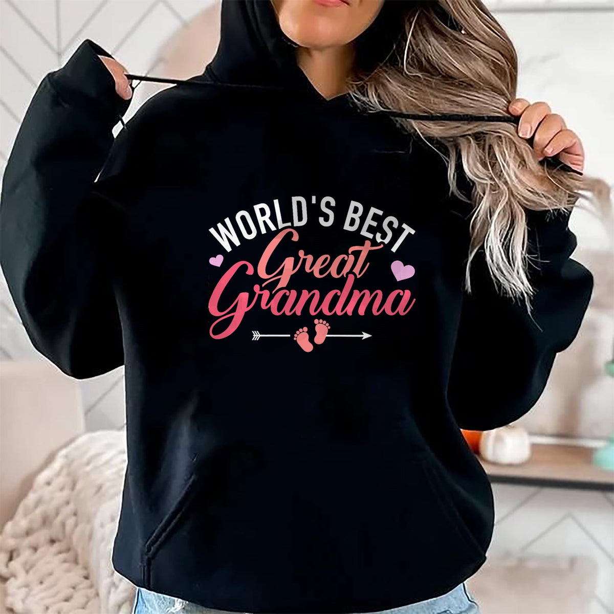 Best Grandma Shirt, Proud Grandma Unisex T-Shirt/Hoodie/Sweatshirt HLT00 - World's best great grandma T-Shirt