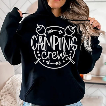 Funny Camping Shirt, Gift For Camping Lover Unisex T-Shirt/Hoodie/Sweatshirt HLT00 - Camping Matching Shirts for Family Camper Group Camping Crew T-Shirt