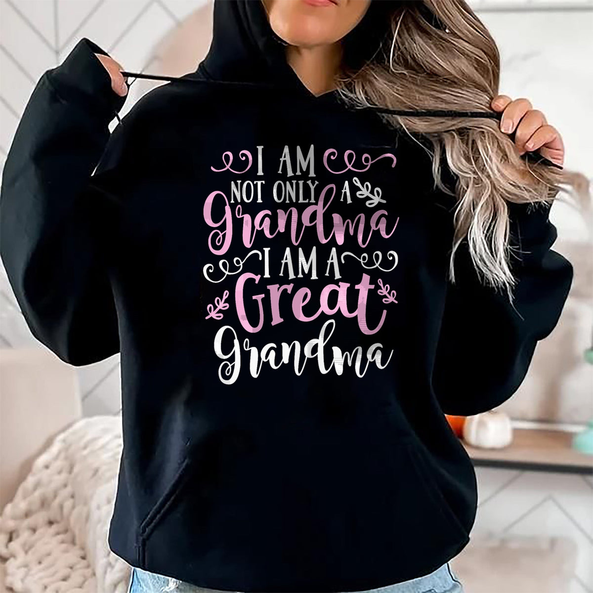 Best Grandma Shirt, Proud Grandma Unisex T-Shirt/Hoodie/Sweatshirt HLT00 - Cute Great Grandma Shirt - Funny Great Grandma Gift T-Shirt