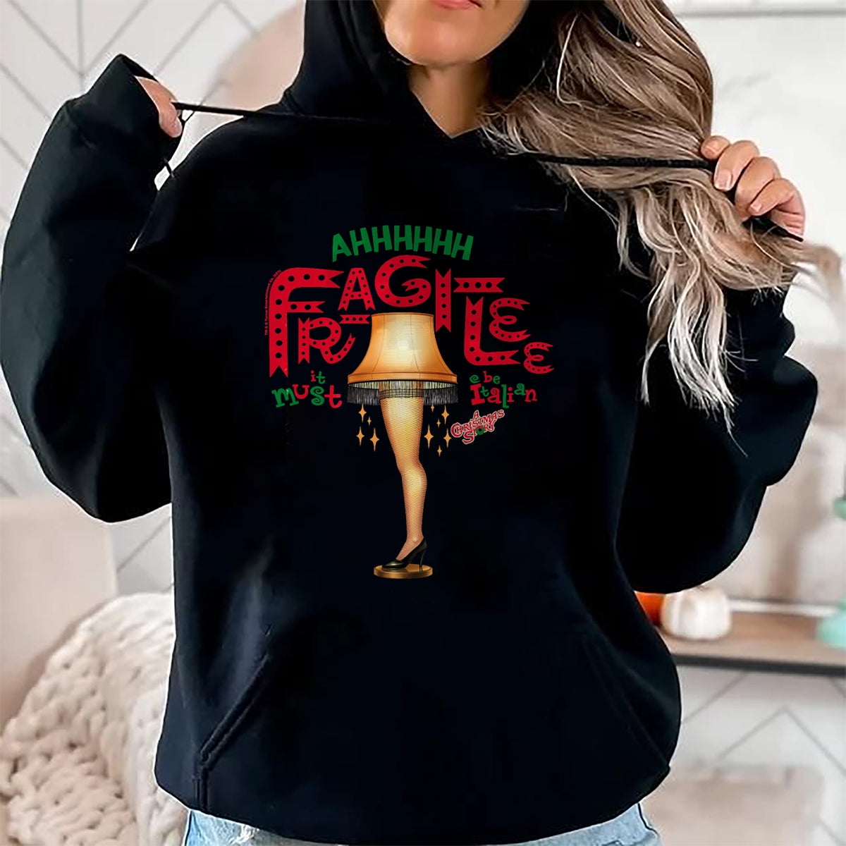 Christmas Shirts for Family, Funny christmas shirts, Christmas Unisex T-Shirt/Hoodie/Sweatshirt HLT00 - A Christmas Story Ahh Fragilee T-Shirt