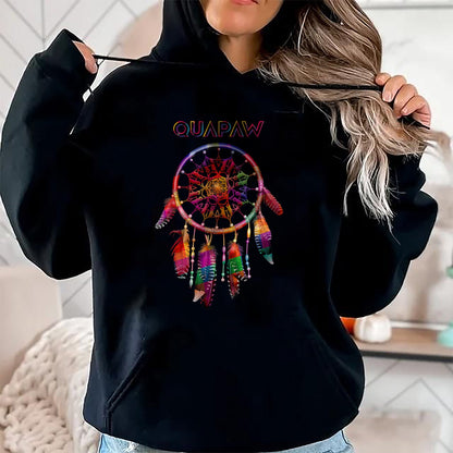 Native American T-Shirts, Vintage Native American Unisex T-Shirt/Hoodie/Sweatshirt HLT00 - Raven Spirit Totem Indigenous Native American Heritage Day T-Shirt (1)