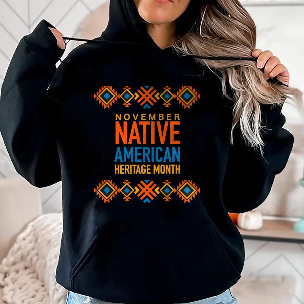Native American T-Shirts, Vintage Native American Unisex T-Shirt/Hoodie/Sweatshirt HLT00 - Native American Heritage Month 2021 T-Shirt