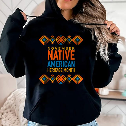 Native American T-Shirts, Vintage Native American Unisex T-Shirt/Hoodie/Sweatshirt HLT00 - Native American Heritage Month 2021 T-Shirt