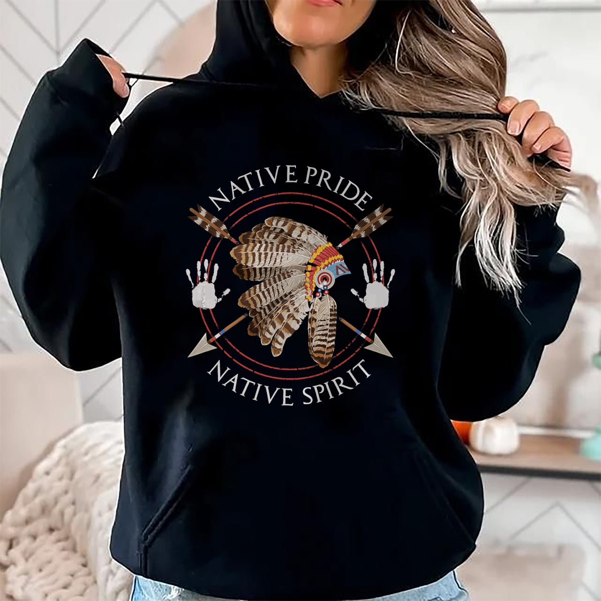 Native American T-Shirts, Vintage Native American Unisex T-Shirt/Hoodie/Sweatshirt HLT00 - Native Pride Native Spirit Cherokee American Indian T-Shirt