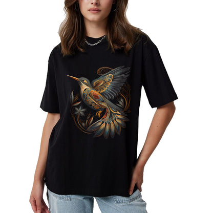 Native American T-Shirts, Vintage Native American Unisex T-Shirt/Hoodie/Sweatshirt HLT00 - Hummingbird Native American Indian T-Shirt (1)