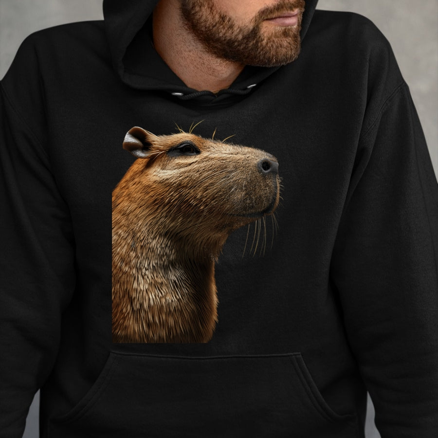 Cute Capybara Shirt, Funny Capybara Unisex T-Shirt/Hoodie/Sweatshirt HLT00 - Capybara Long Sleeve T-Shirt (7)