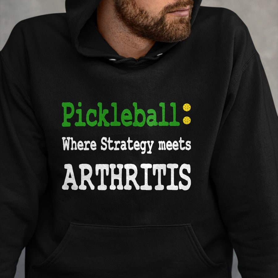 Funny Pickleball Shirt, Pickleball Lover Unisex T-Shirt/Hoodie/Sweatshirt HLT00 - Pickleball - Paddle Battle T-Shirt
