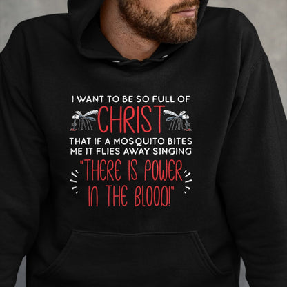Christian Tee, Christian Faith Unisex T-Shirt/Hoodie/Sweatshirt HLT00 - Christian Mosquito Joke Funny Religious Christ Follower T-Shirt Jesus T-Shirt (Copy)