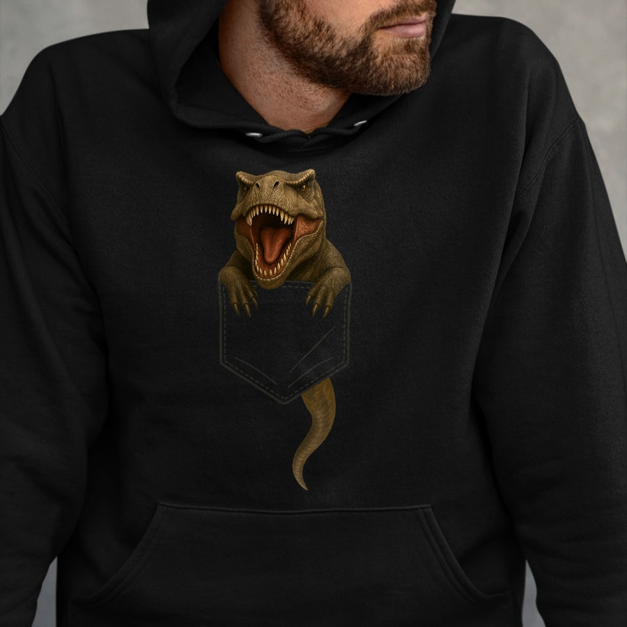 Best Dinosaur Lover Shirt, Funny Dinosaur UnisexT-Shirt/Hoodie/Sweatshirt HLT00 - Cute T Rex Pocket Funny Dinosaur Gifts for Men Women Kid T-Shirt