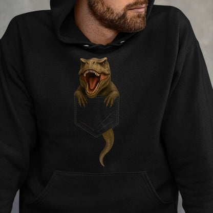 Best Dinosaur Lover Shirt, Funny Dinosaur UnisexT-Shirt/Hoodie/Sweatshirt HLT00 - Cute T Rex Pocket Funny Dinosaur Gifts for Men Women Kid T-Shirt