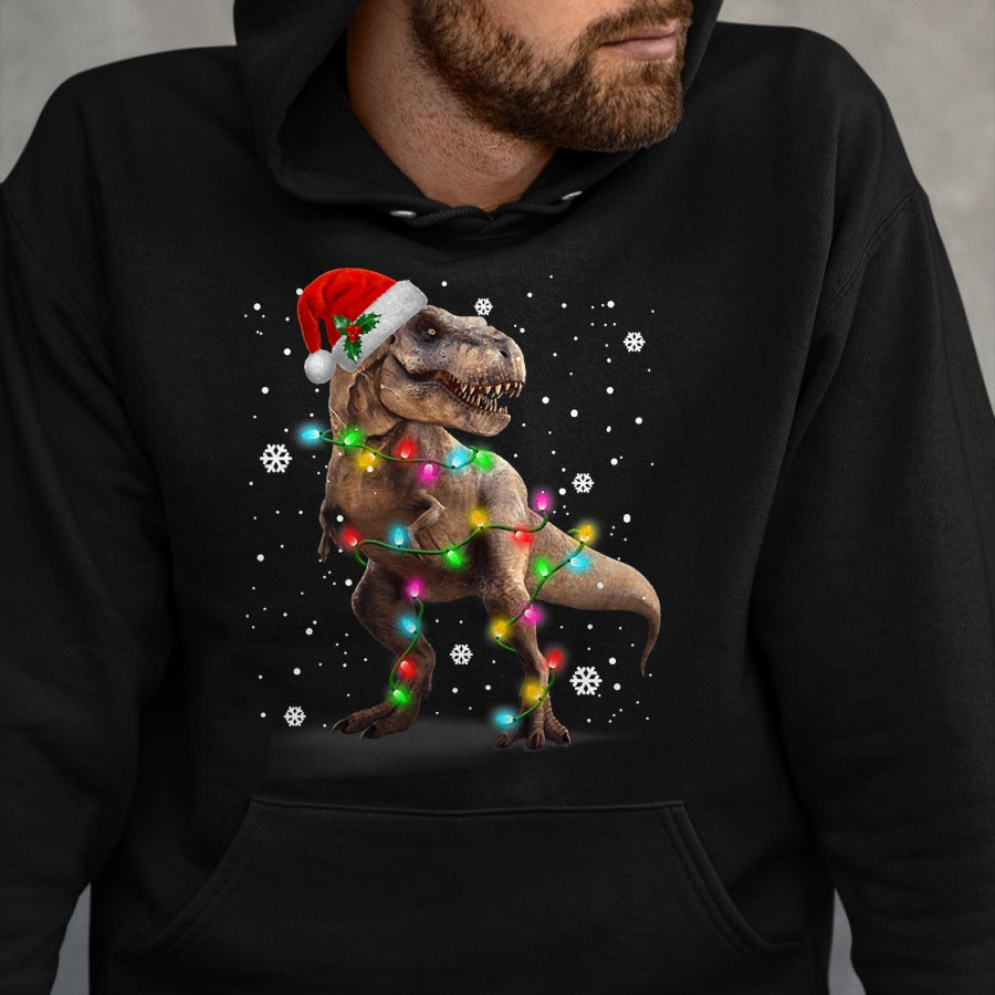 Best Dinosaur Lover Shirt, Funny Dinosaur UnisexT-Shirt/Hoodie/Sweatshirt HLT00 - Dinosaur T-rex Tree Christmas Sweater Xmas Pet Dino Trex T-Shirt